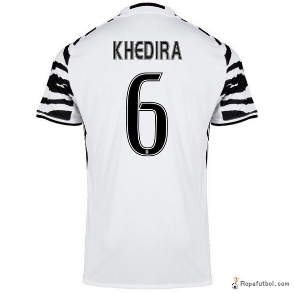 Camiseta Juventus Replica Tercera Ropa Khedira 2016/17 Blanco